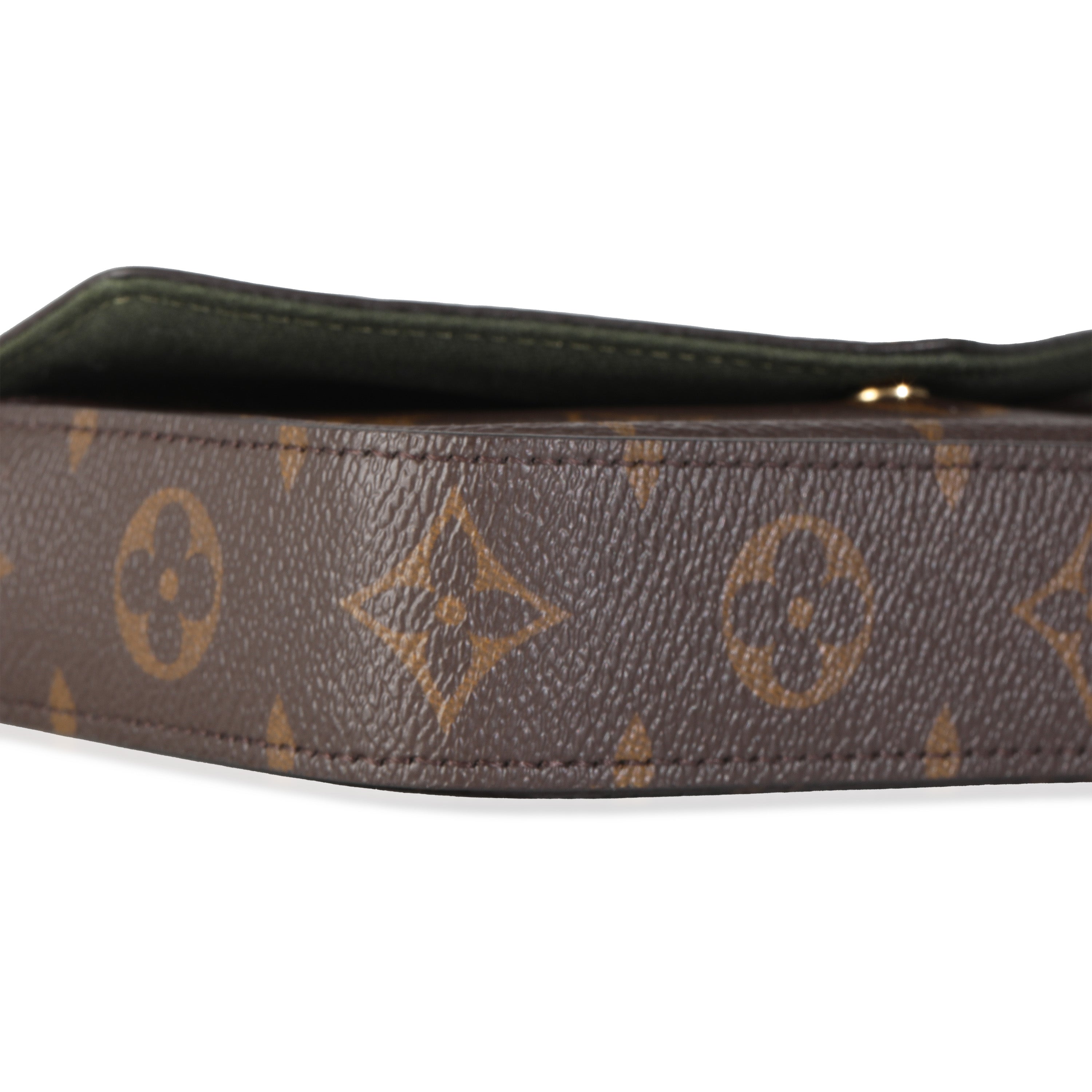Louis Vuitton Khaki Monogram Canvas Felicie Strap & Go