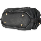 Louis Vuitton Black Monogram Mahina XS Hobo