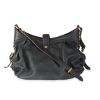 Louis Vuitton Black Monogram Mahina XS Hobo