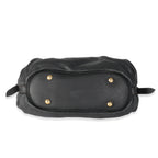 Louis Vuitton Black Monogram Mahina XS Hobo