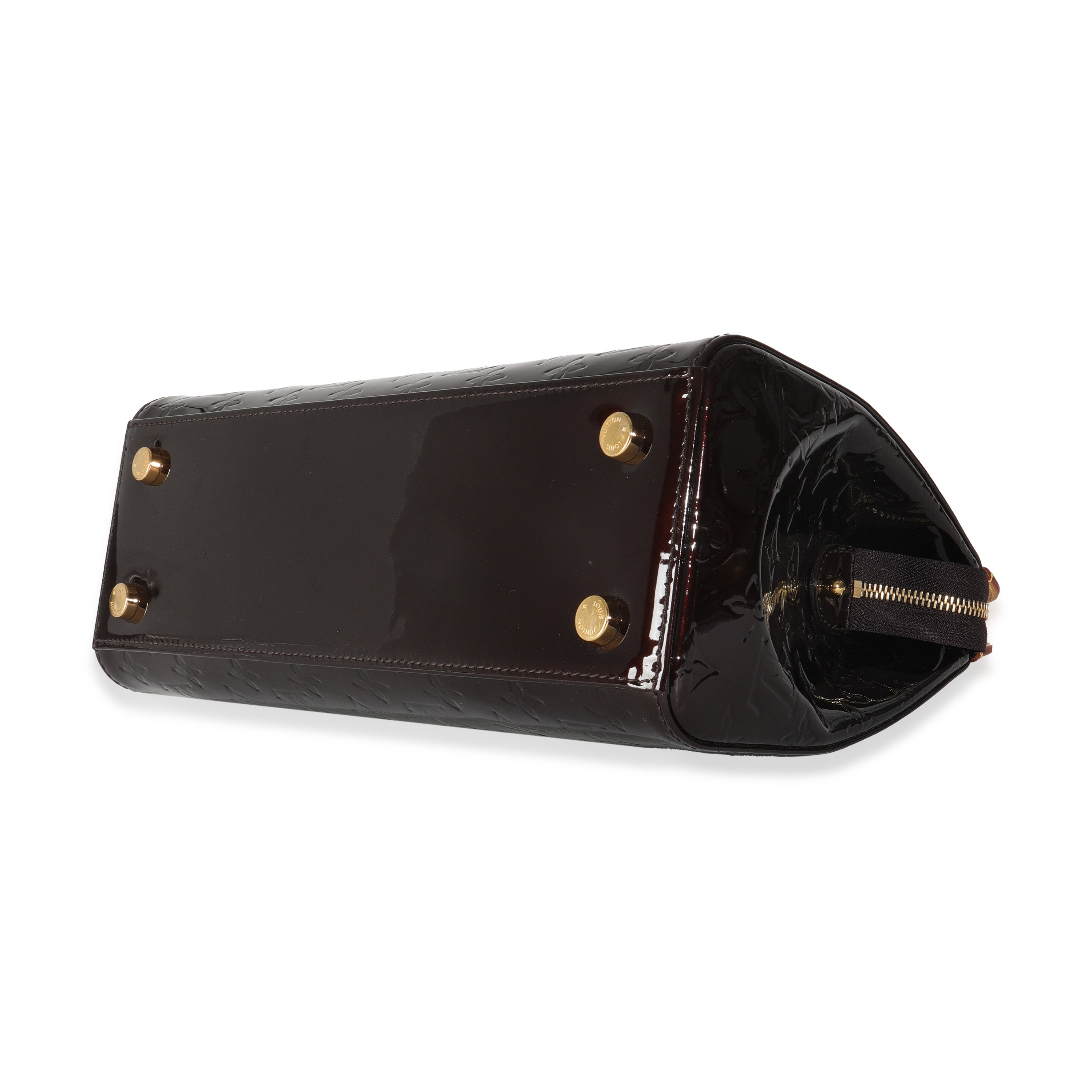 Louis Vuitton Amarante Monogram Vernis Brea MM