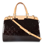 Louis Vuitton Amarante Monogram Vernis Brea MM