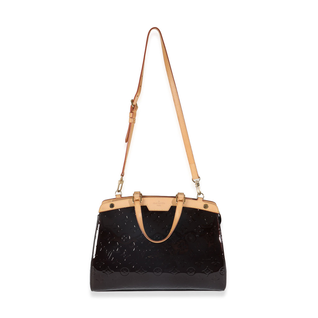 Louis Vuitton Amarante Monogram Vernis Brea MM