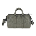 Louis Vuitton Khaki Embossed Monogram Seal Keepall XS