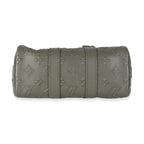 Louis Vuitton Khaki Embossed Monogram Seal Keepall XS