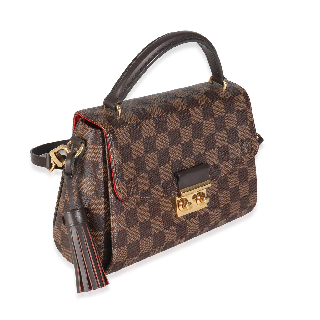 Louis Vuitton Damier Ebene Canvas Croisette