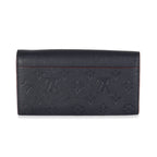Louis Vuitton Marine Rouge Monogram Empreinte Sarah Wallet