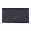 Louis Vuitton Marine Rouge Monogram Empreinte Sarah Wallet