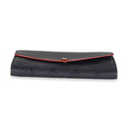 Louis Vuitton Marine Rouge Monogram Empreinte Sarah Wallet