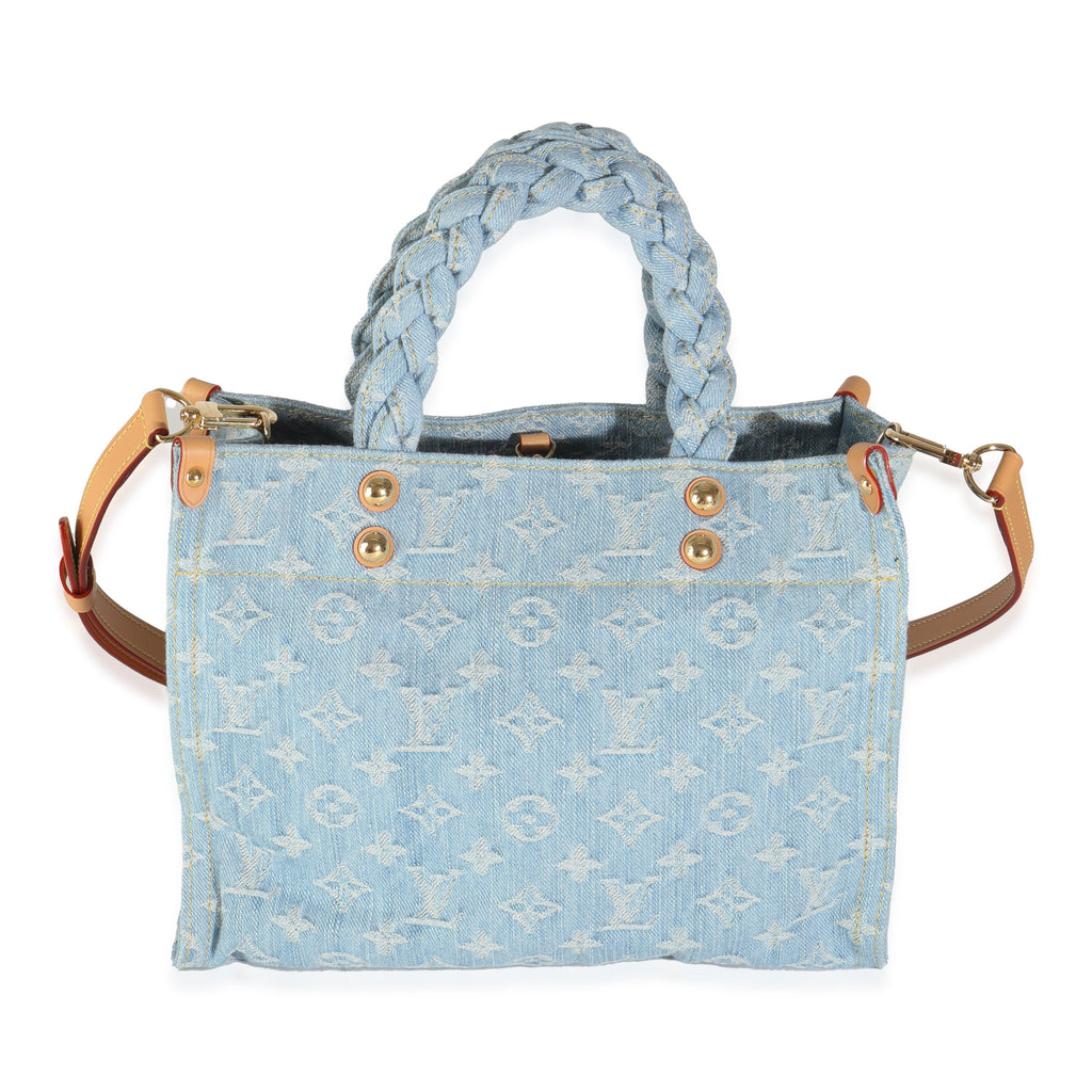 Louis Vuitton Sky Blue Monogram Denim Let Go PM