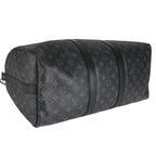 Louis Vuitton Monogram Eclipse Canvas Keepall Bandouliere 45