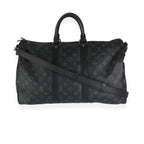 Louis Vuitton Monogram Eclipse Canvas Keepall Bandouliere 45