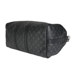 Louis Vuitton Monogram Eclipse Canvas Keepall Bandouliere 45
