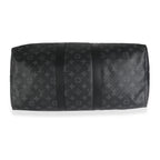 Louis Vuitton Monogram Eclipse Canvas Keepall Bandouliere 45