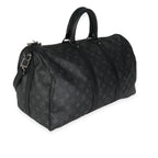 Louis Vuitton Monogram Eclipse Canvas Keepall Bandouliere 45