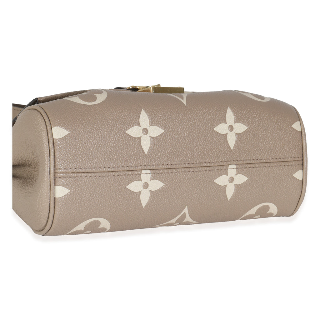 Louis Vuitton Tourterelle Creme Empreinte Monogram Giant Favorite