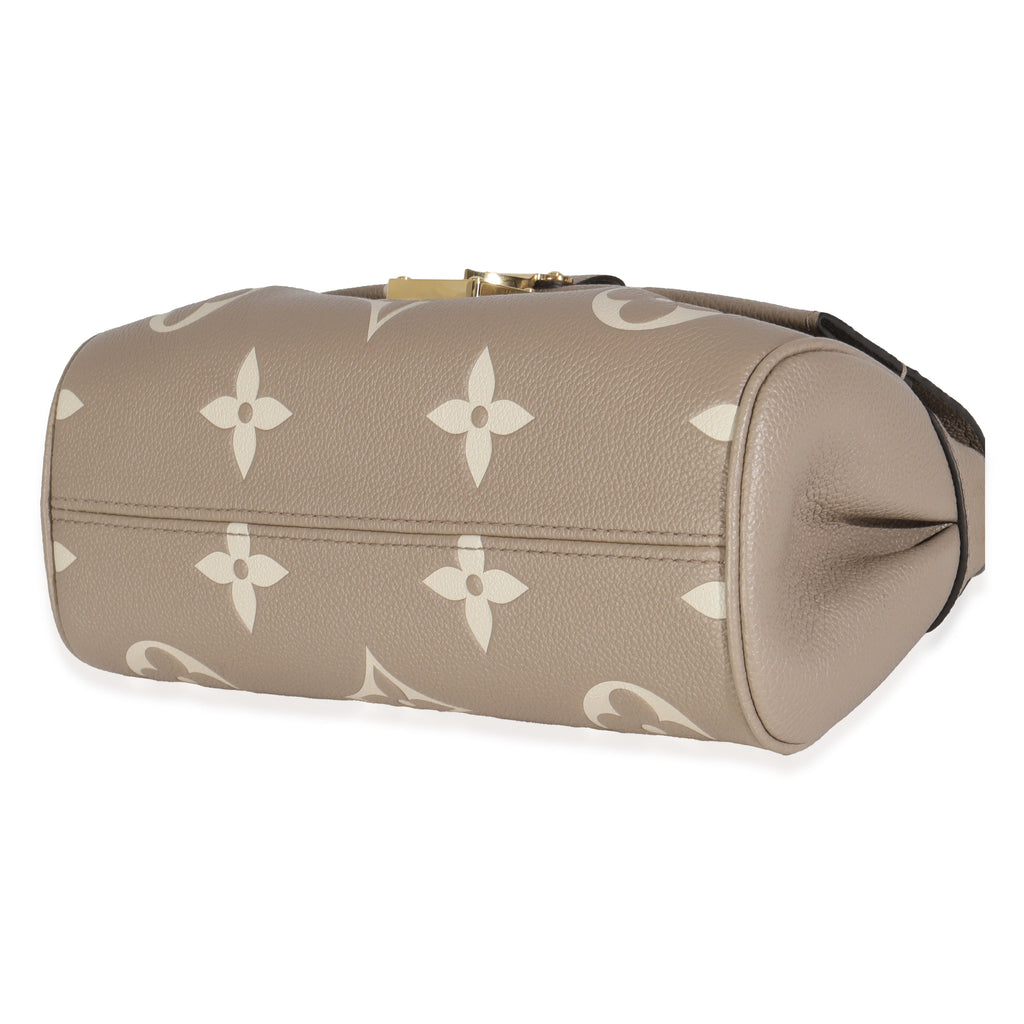 Louis Vuitton Tourterelle Creme Empreinte Monogram Giant Favorite