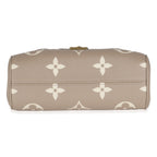Louis Vuitton Tourterelle Creme Empreinte Monogram Giant Favorite
