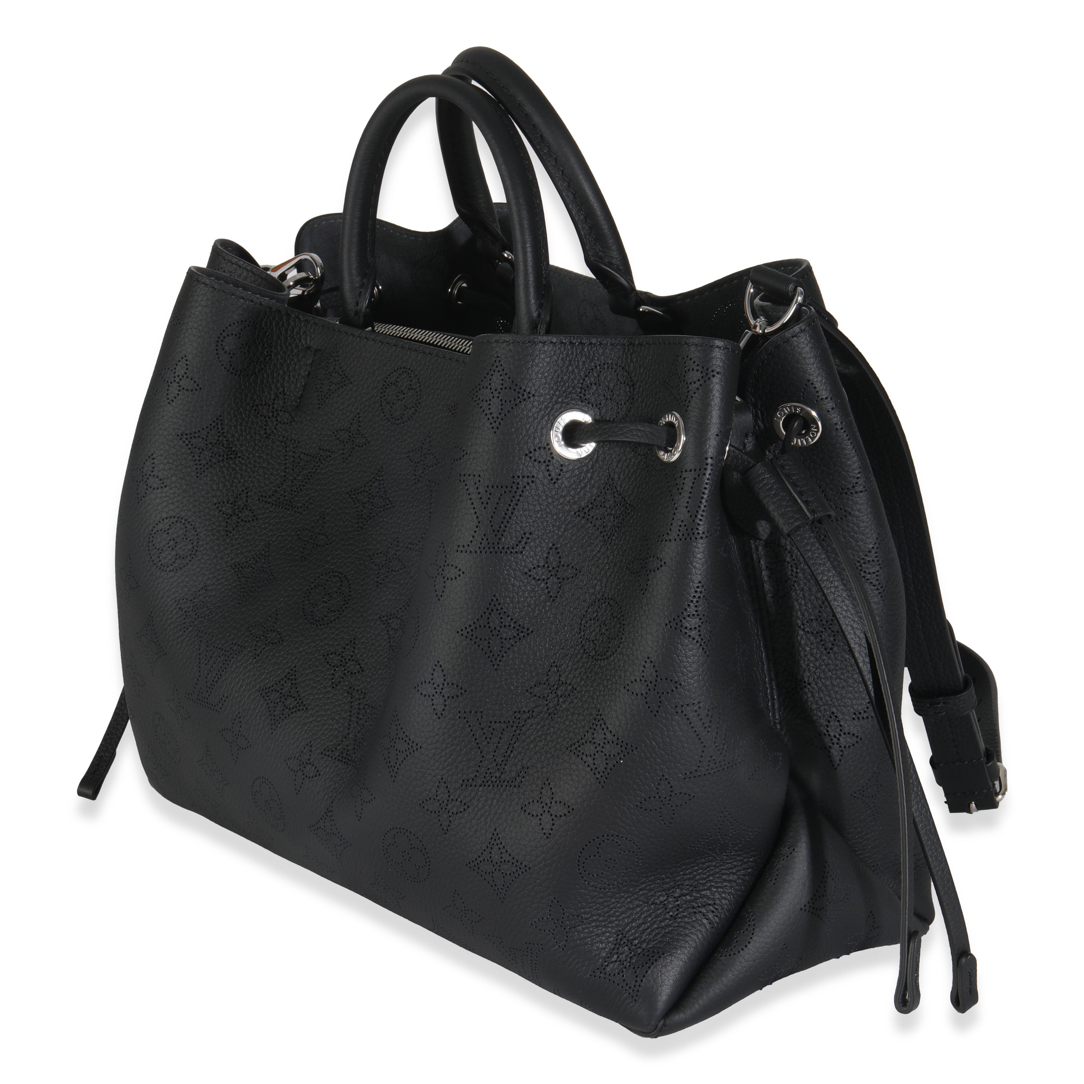 Louis Vuitton Black Monogram Mahina Bella Tote