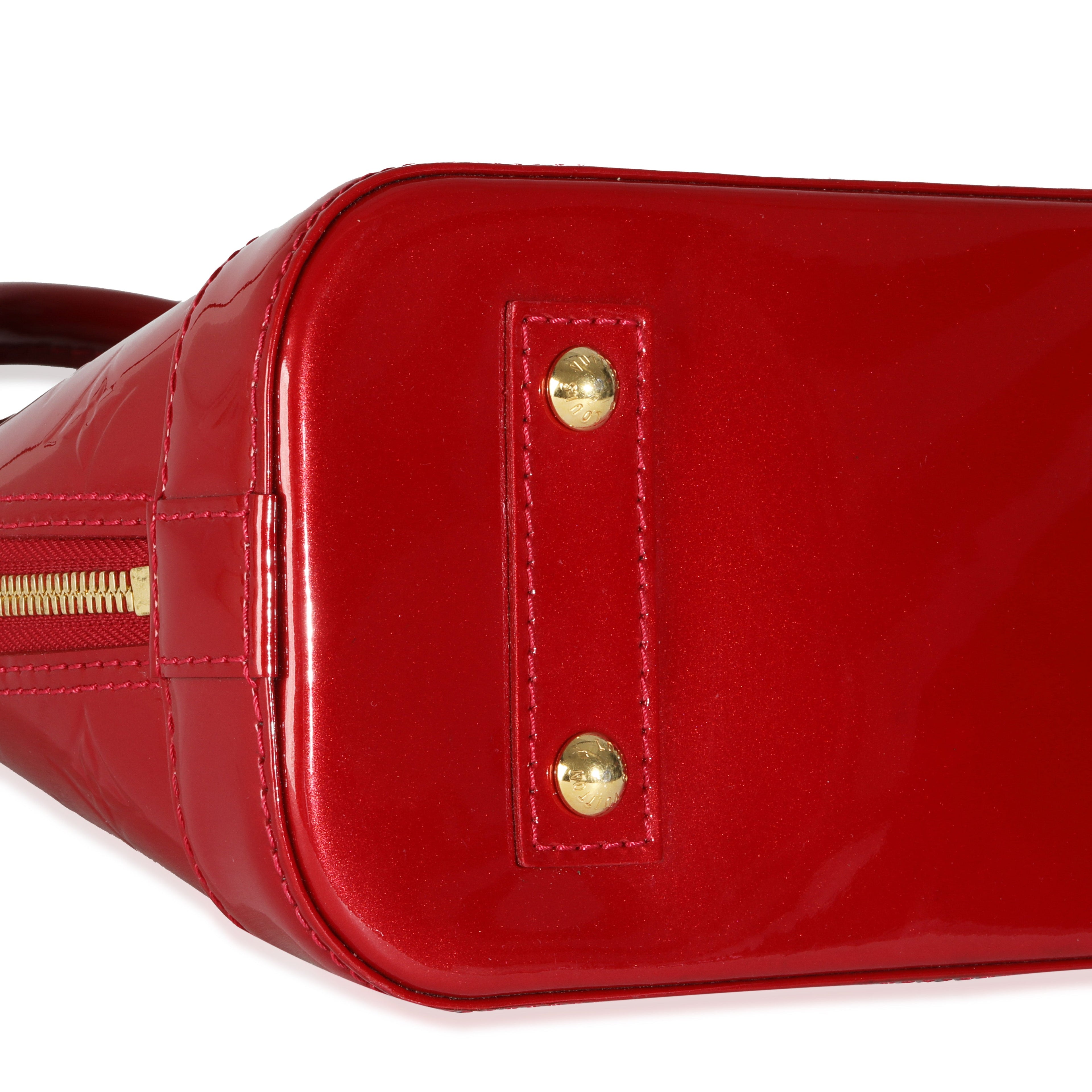 Louis Vuitton Cherry Monogram Vernis Alma BB