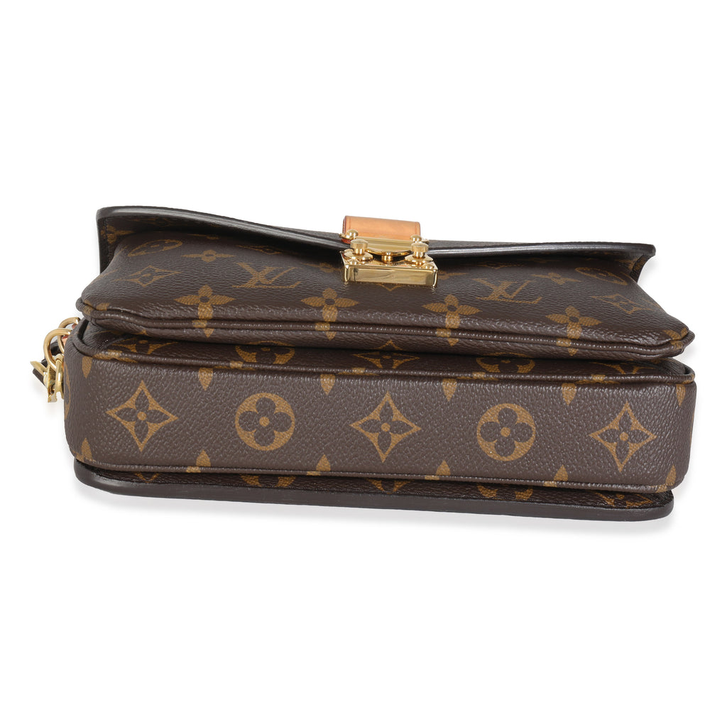 Louis Vuitton Monogram Canvas East West Pochette Metis