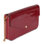 Louis Vuitton Magenta Monogram Vernis Felicie Pochette