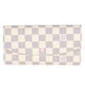 Louis Vuitton Damier Azur Canvas Emilie Wallet