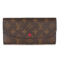 Louis Vuitton Fuchsia Monogram Canvas Emilie Wallet