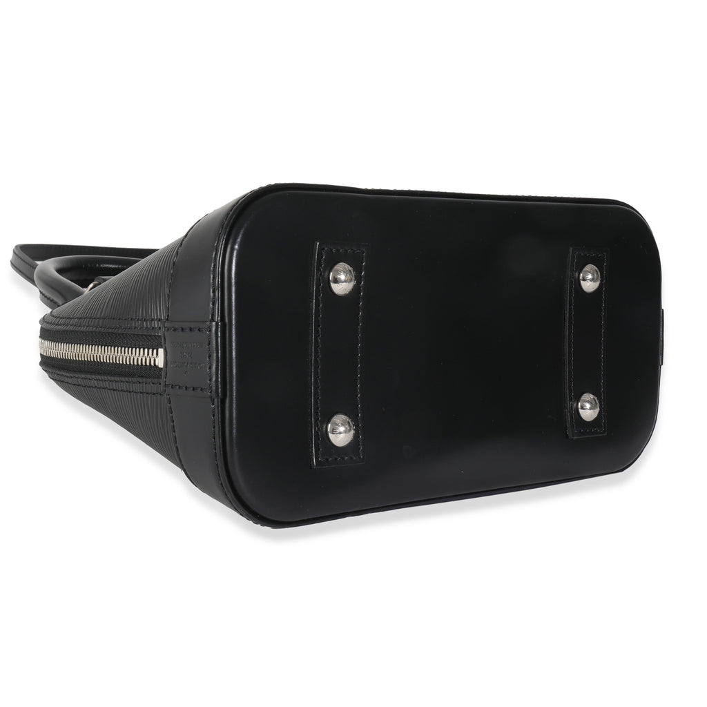Louis Vuitton Black Epi Alma BB