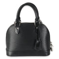 Louis Vuitton Black Epi Alma BB