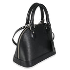 Louis Vuitton Black Epi Alma BB