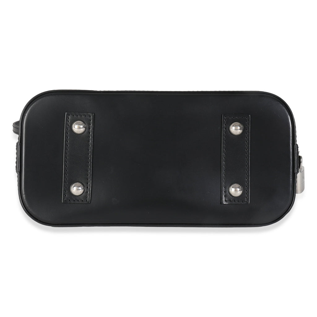 Louis Vuitton Black Epi Alma BB