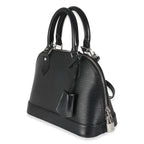 Louis Vuitton Black Epi Alma BB