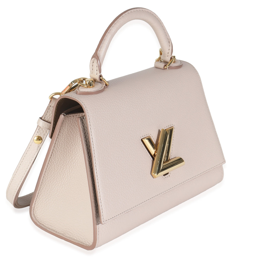 Louis Vuitton Greige Taurillon Twist One Handle PM