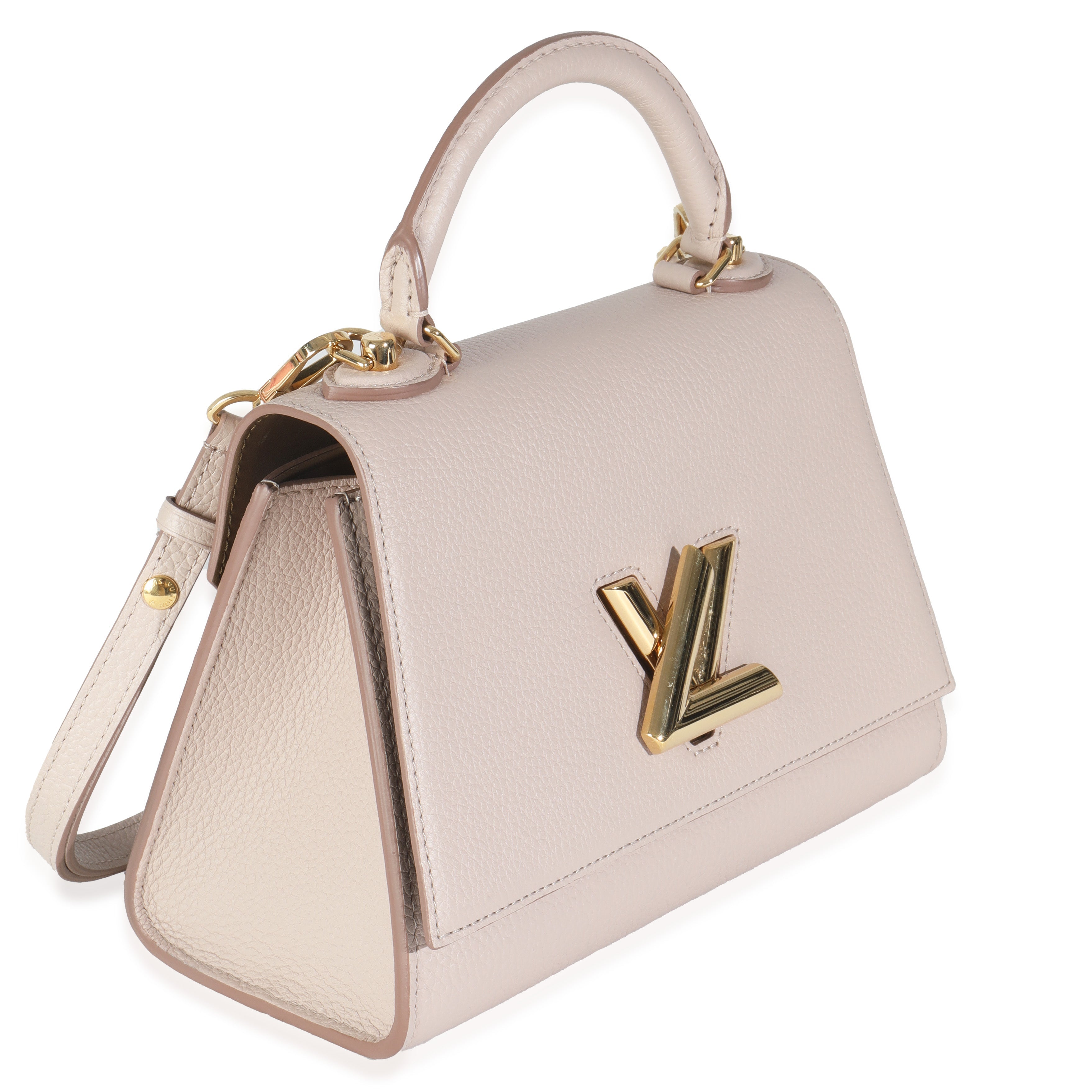 Louis Vuitton Greige Taurillon Twist One Handle PM