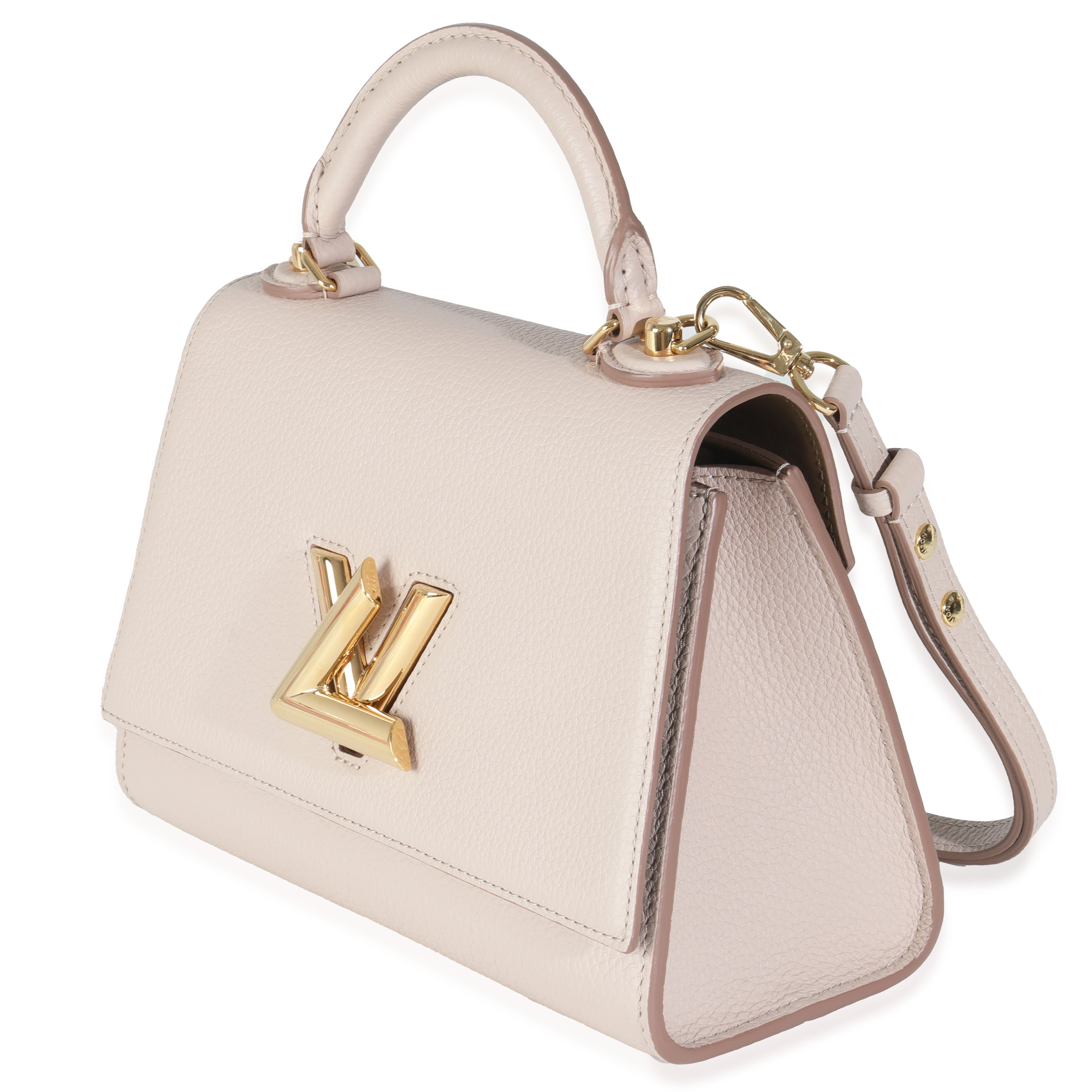 Louis Vuitton Greige Taurillon Twist One Handle PM