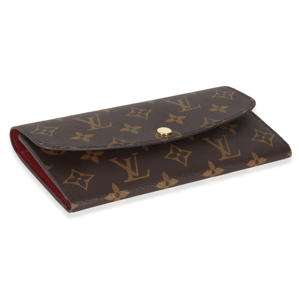 Louis Vuitton Fuchsia Monogram Canvas Emilie Wallet