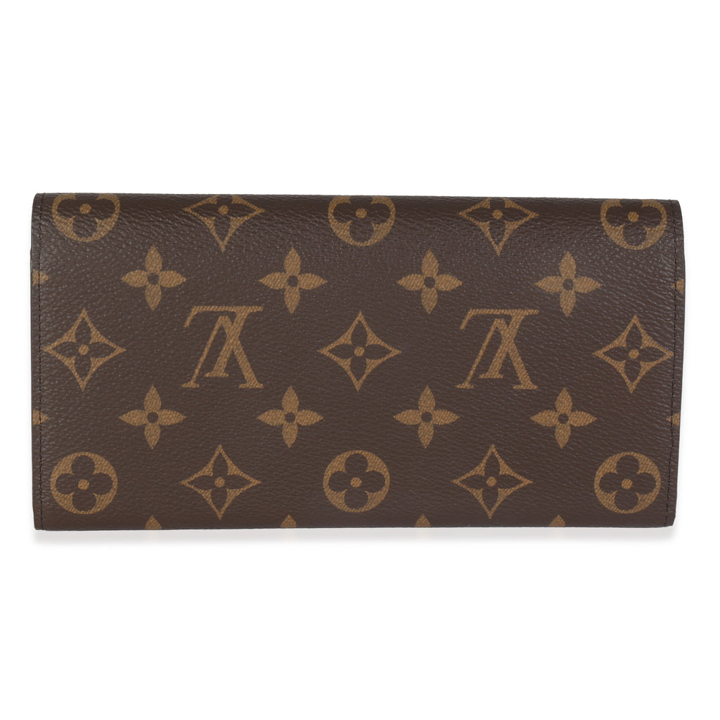 Louis Vuitton Fuchsia Monogram Canvas Emilie Wallet