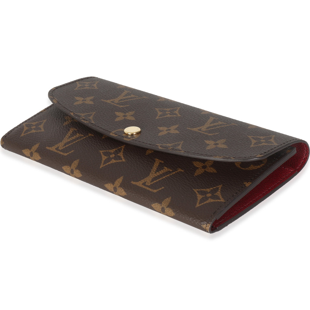 Louis Vuitton Fuchsia Monogram Canvas Emilie Wallet