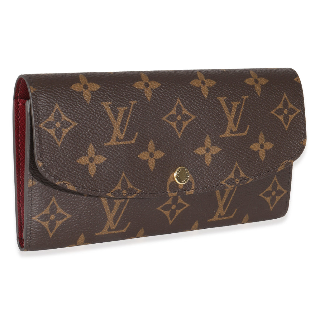 Louis Vuitton Fuchsia Monogram Canvas Emilie Wallet