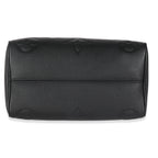 Louis Vuitton Black Monogram Empreinte Speedy Bandouliere 25