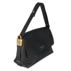 Louis Vuitton Black Grained Calf Leather Low Key Messenger