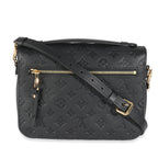 Louis Vuitton Black Monogram Empreinte Pochette Metis