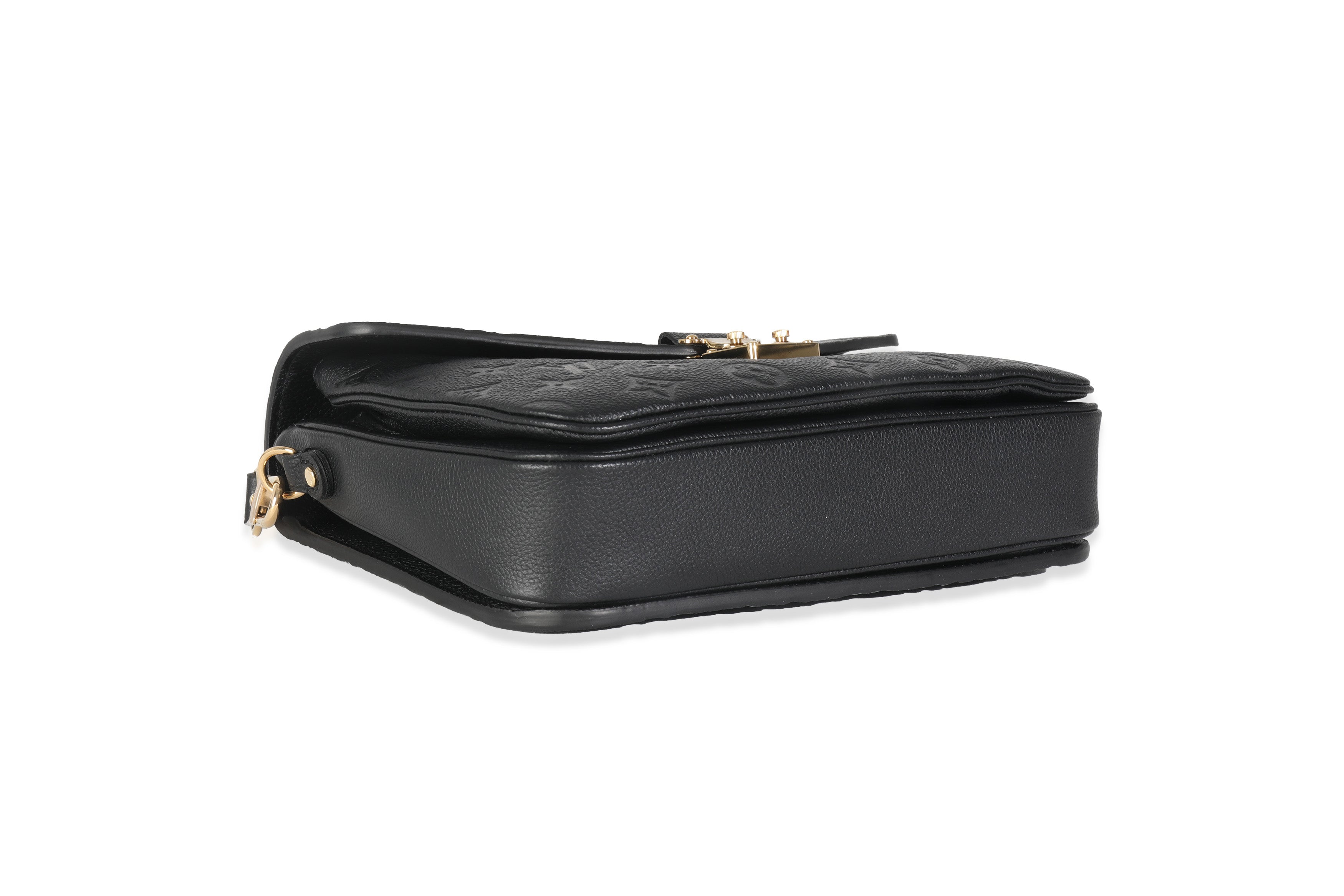 Louis Vuitton Black Monogram Empreinte Pochette Metis