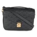 Louis Vuitton Black Monogram Empreinte Pochette Metis