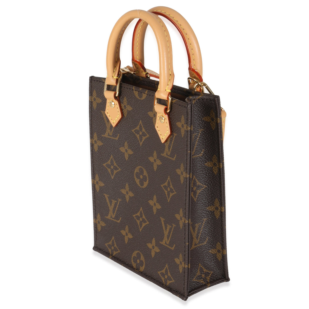 Louis Vuitton Monogram Canvas Petit Sac Plat