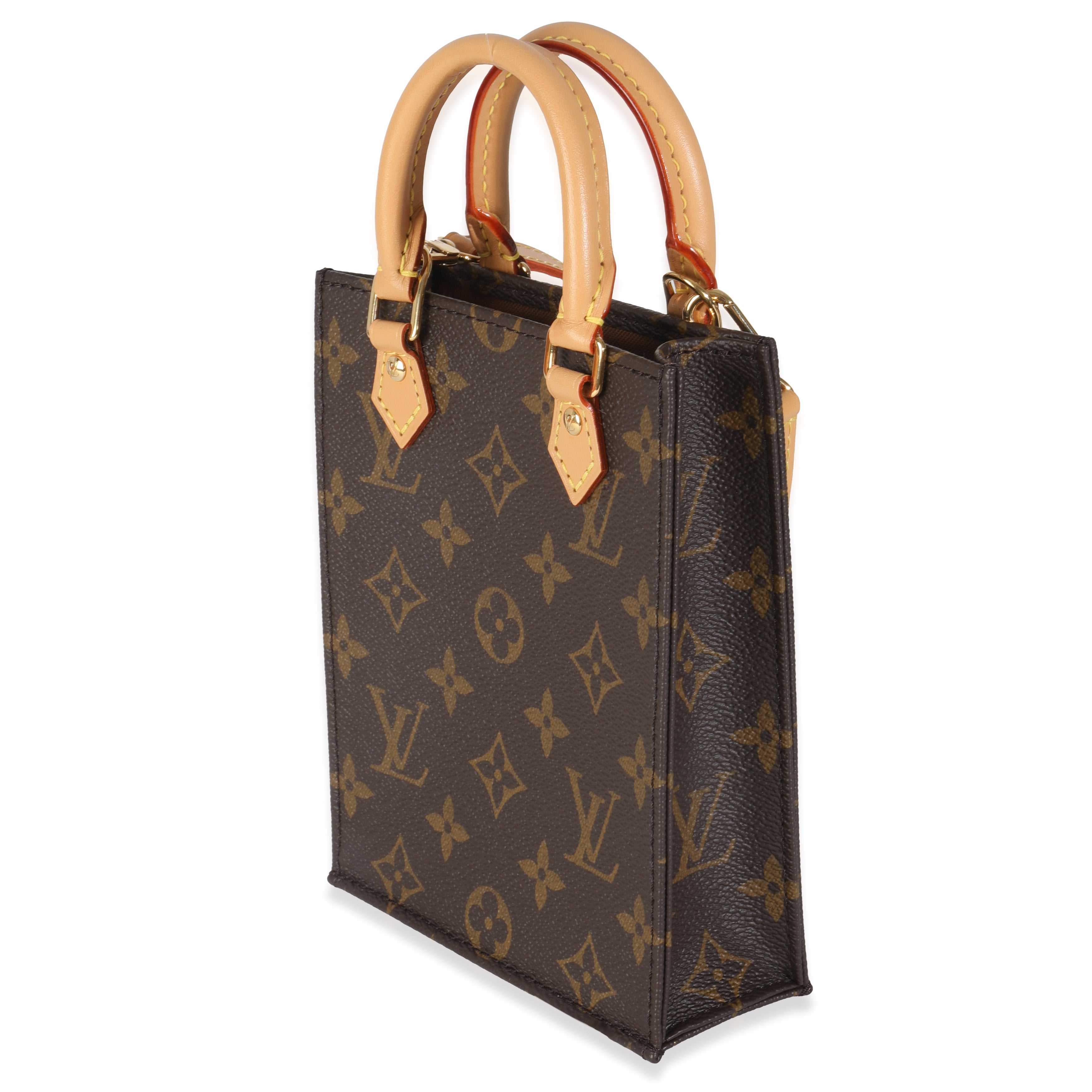 Louis Vuitton Monogram Canvas Petit Sac Plat