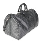 Louis Vuitton Monogram Eclipse Canvas Keepall Bandouliere 55