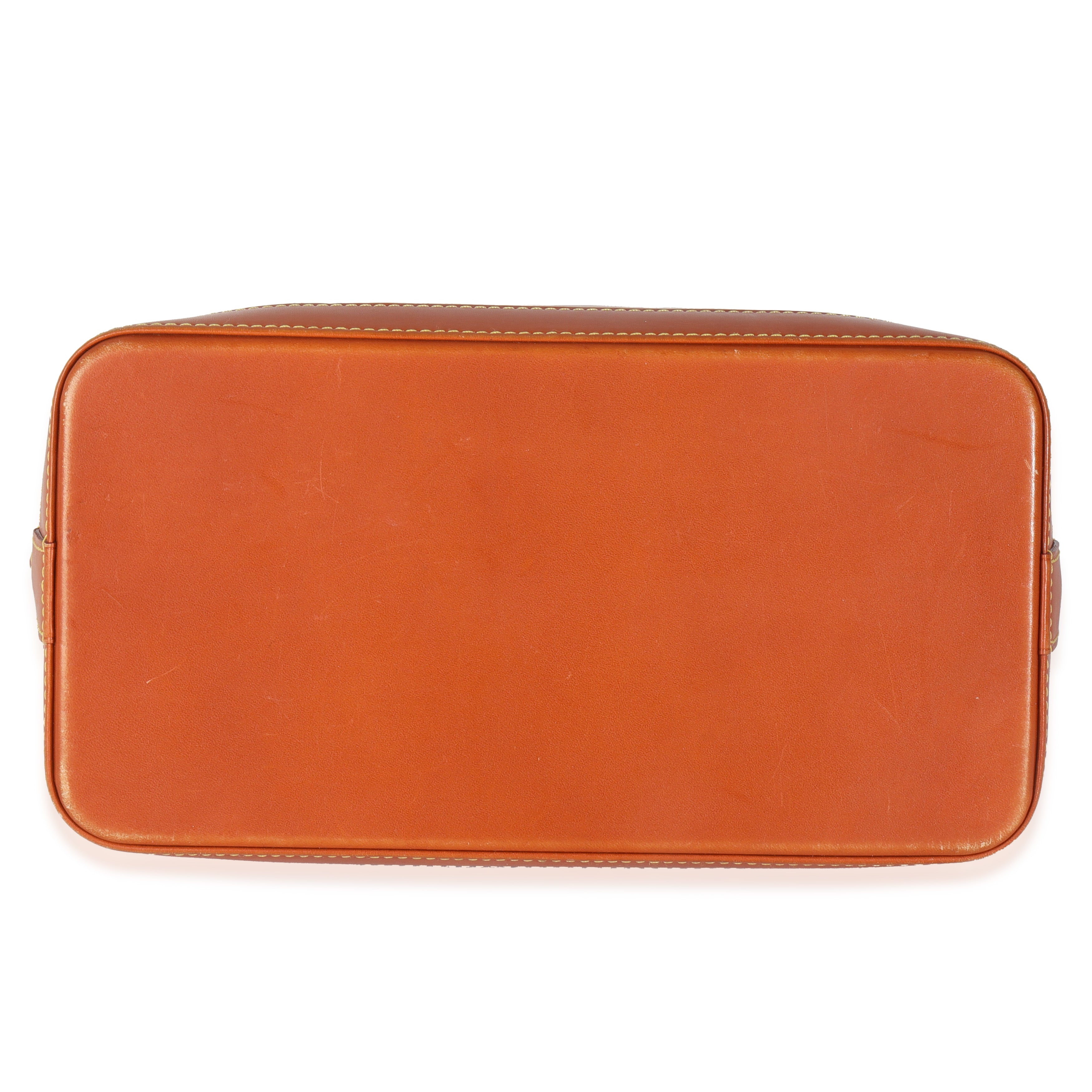 Louis Vuitton Caramel Calfskin Nomade Vertical Lockit