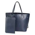 Louis Vuitton Blue Celeste Epi Neverfull MM